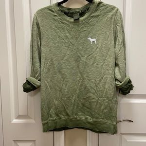 PINK Vintage Oversized Crew